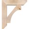 Ekena Millwork Westlake Slat Smooth Bracket w/ Offset Brace, Douglas Fir, 7 1/2"W x 28"D x 32"H BKT0806X28X32WTL06SDF - alternate 3